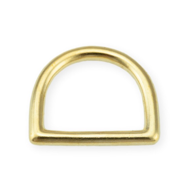 Півкільце СВІТЛА ЛАТУНЬ 38х31х6 мм SB